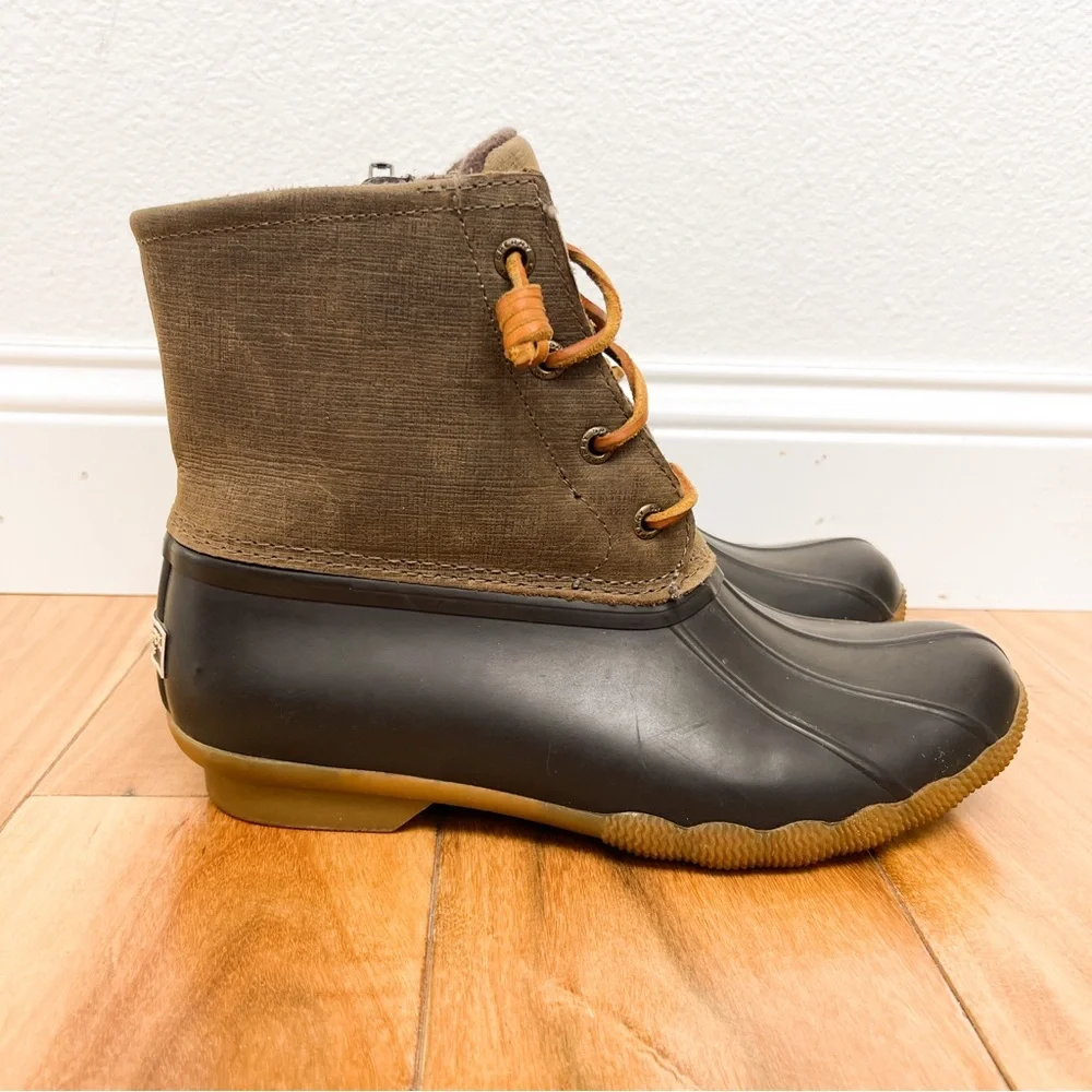 Sperry Topsider Women’s Waterproof Duck Boots Size 7